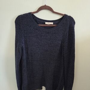 Abercrombie & Fitch Dark Blue Crew Neck Sweater
